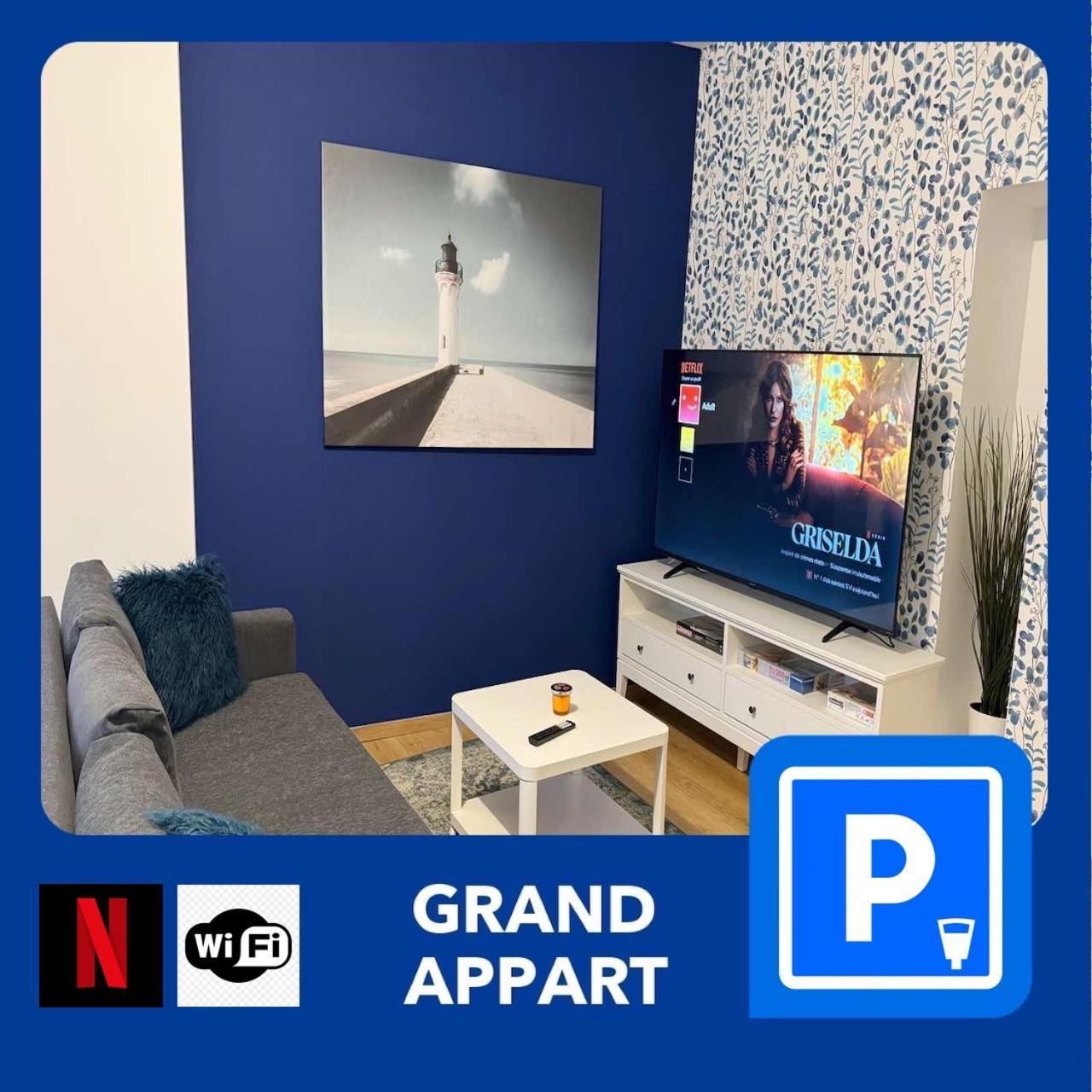 24 Chic & Cosy Grand 88m2 Parking Gratuit Hypercentre Netflix * Saint-Etienne (Loire)